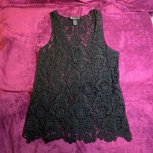 Lane Bryant Lace Tank Top size 14/16